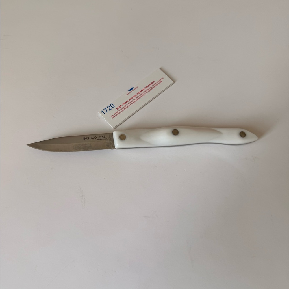 Cutco white Pearl Paring  Knife 2-3/4”